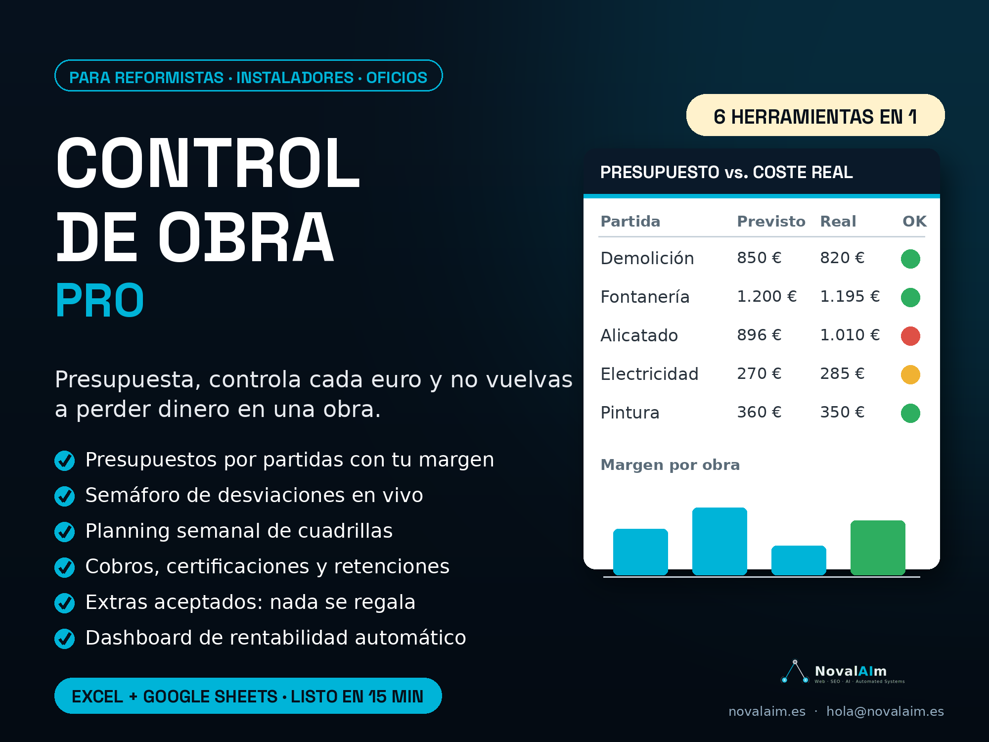 Portada Control de Obra PRO